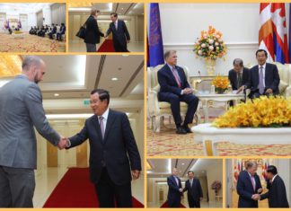 សម្តេចតេជោ ហ៊ុន សែន អញ្ជើញទទួលជួបពិភាក្សាការងារជាមួយឯកអគ្គរដ្ឋទូតសហរដ្ឋអាមេរិកប្រចាំនៅប្រទេសកម្ពុជា