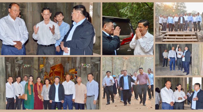 ប្រតិភូគណៈកម្មការទី២ នៃរដ្ឋសភា ចុះបំពេញទស្សនកិច្ចស្វែងយល់ពីកិច្ចការអភិរក្សនៅរមណីយដ្ឋានអង្គរសៀមរាប