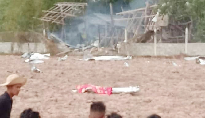 លាយរំសេវខុសបច្ចេកទេស ផ្ទុះកាំជ្រួច ដាច់ក្បាលចេញពីខ្លួន ស្លាប់យ៉ាងអាណោចអាធម៍