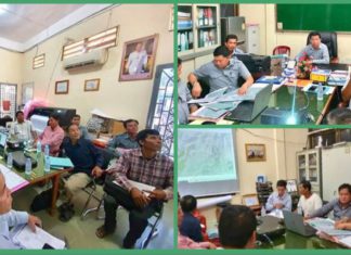 មន្ទីរសូរិយោដីខេត្តកំពង់ឆ្នាំង ប្រជុំត្រួតពិនិត្យការងារចុះបញ្ជីដីធ្លី មុនពេលបិទផ្សាយជាសាធារណៈ