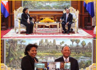 សម្តេចអគ្គមហាពញាចក្រី ហេង សំរិន អនុញ្ញាតឲ្យឯកអគ្គរដ្ឋទូតថ្មី ប្រទេសគុយបា ចូលជួបសម្តែងការគួរសម