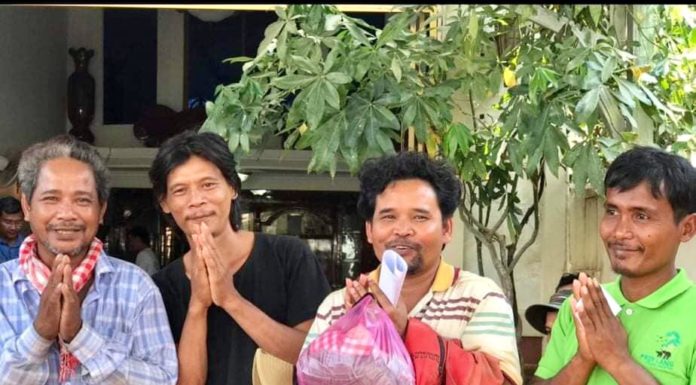 លោក អ៊ូច ឡេង នឹងសកម្មជនព្រៃឈើ៣រូបទៀតត្រូវបានដោះលែងហើយ