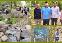 ឯកឧត្តម សាយ សំអាល់ ដឹកនាំក្រុមការងារ ចុះពិនិត្យមើលតំបន់ទឹកធ្លាក់ធម្មជាតិស្រែអំពិល