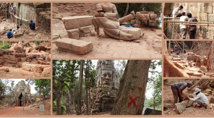 អាជ្ញាធរជាតិអប្សរាកំពុងដំណើរការសិក្សាជួសជុលខ្លោងទ្វារតាកាវ