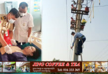 បុគ្គលិកក្រុមហ៊ុនអគ្គិសនី ឡើងតខ្សែភ្លើងមិនប្រយ័ត្ន ឆក់ស្លាប់យ៉ាងអាណោចអាធ័ម