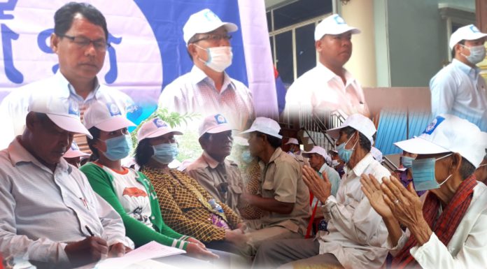 គណបក្សខ្មែរស្រឡាញ់ជាតិ បន្តប្រកាសសុពលភាព កម្លាំងនៅថ្នាក់មូលដ្ឋាន ខេត្តតាកែវ