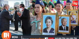 សម្ដេចតេជោ អញ្ជើញចូលរួមអបអរសាទរ ទិវាបុណ្យឯករាជ្យជាតិ លើកទី៦៩