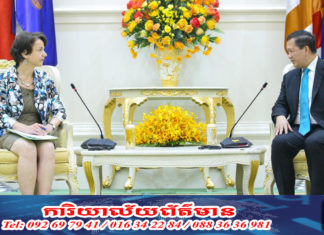 សម្តេចធិបតី ហ៊ុន ម៉ាណែត អនុញ្ញាតឱ្យអគ្គនាយិការង ទីភ្នាក់ងារអភិវឌ្ឍន៍បារាំង ជួបសម្តែងការគួរសម និងពិភាក្សាការងារ