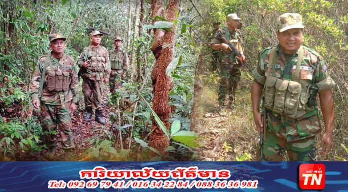 កងកម្លាំងតំបន់ប្រតិបត្តិការសឹករងកោះកុង បន្តល្បាតលើខ្សែបន្ទាត់ព្រំដែនក្នុងភូមិសាស្រ្តទទួលខុសត្រូវ